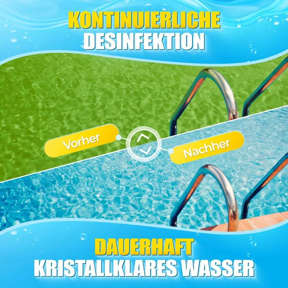 Chlortabletten 5 in 1 - 200g für Pools – Multitabs zur Langzeitpflege - Image 6