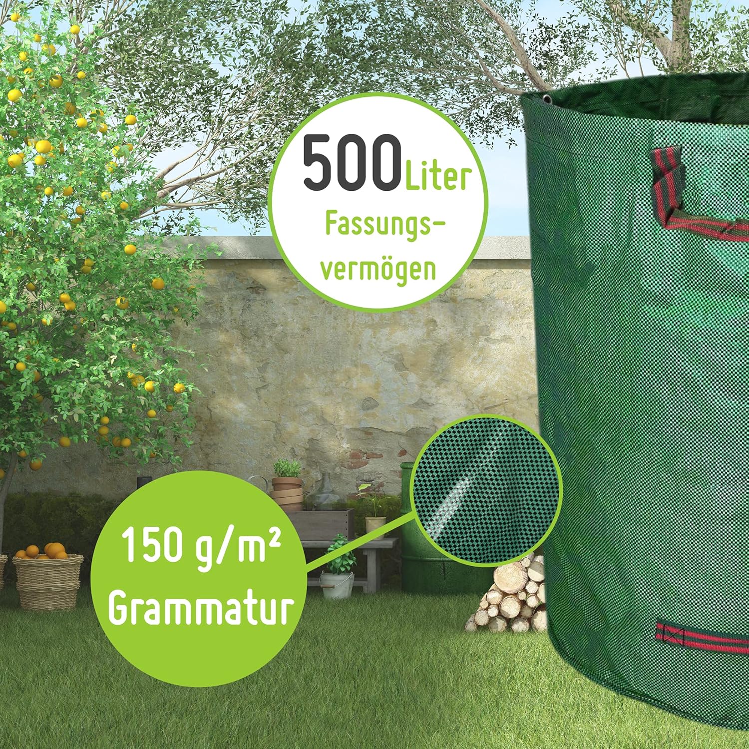 Gartensack (Set) 272 l oder 500 l - Image 4