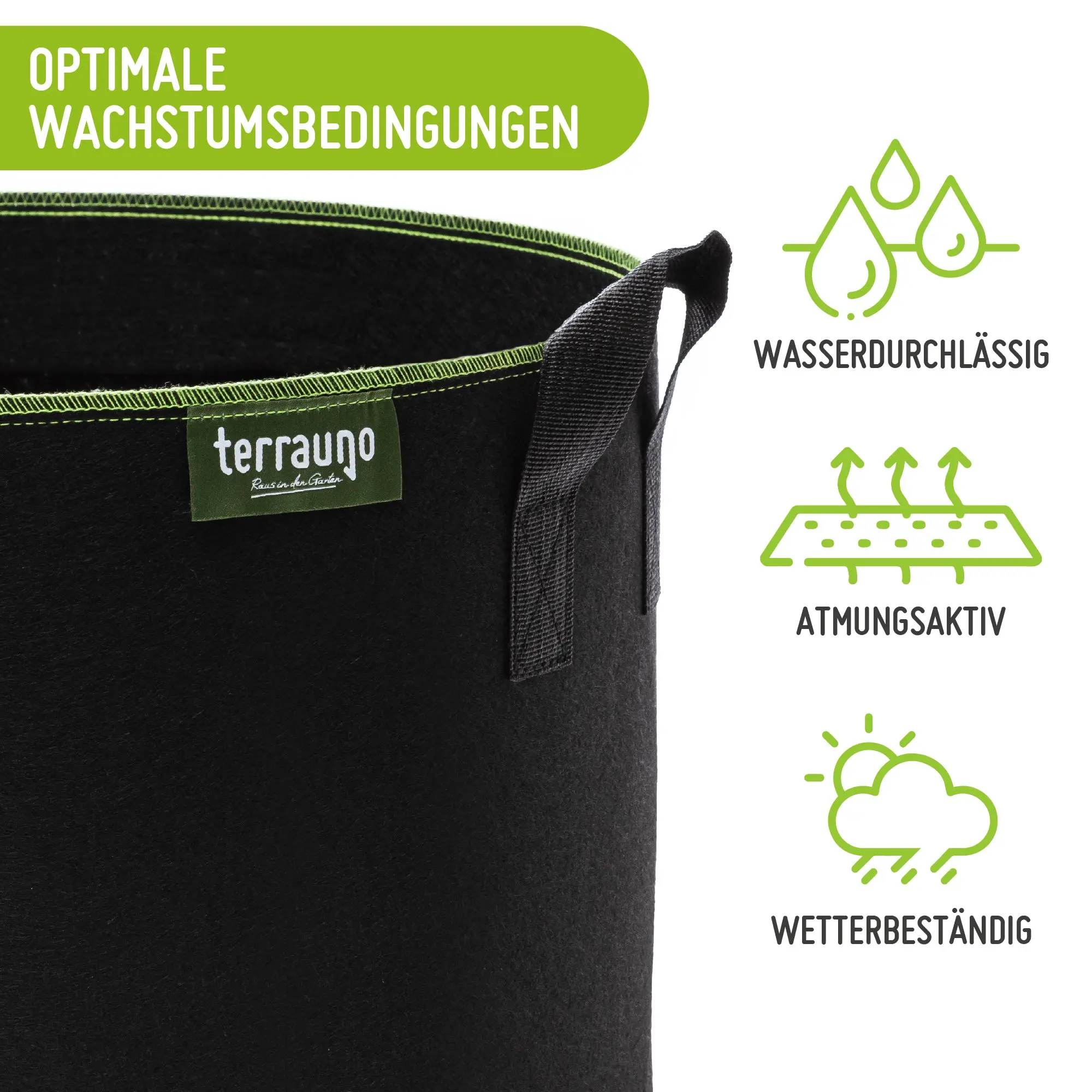 Pflanzsack aus Vliesstoff inkl. Pflanzenschilder - Image 15