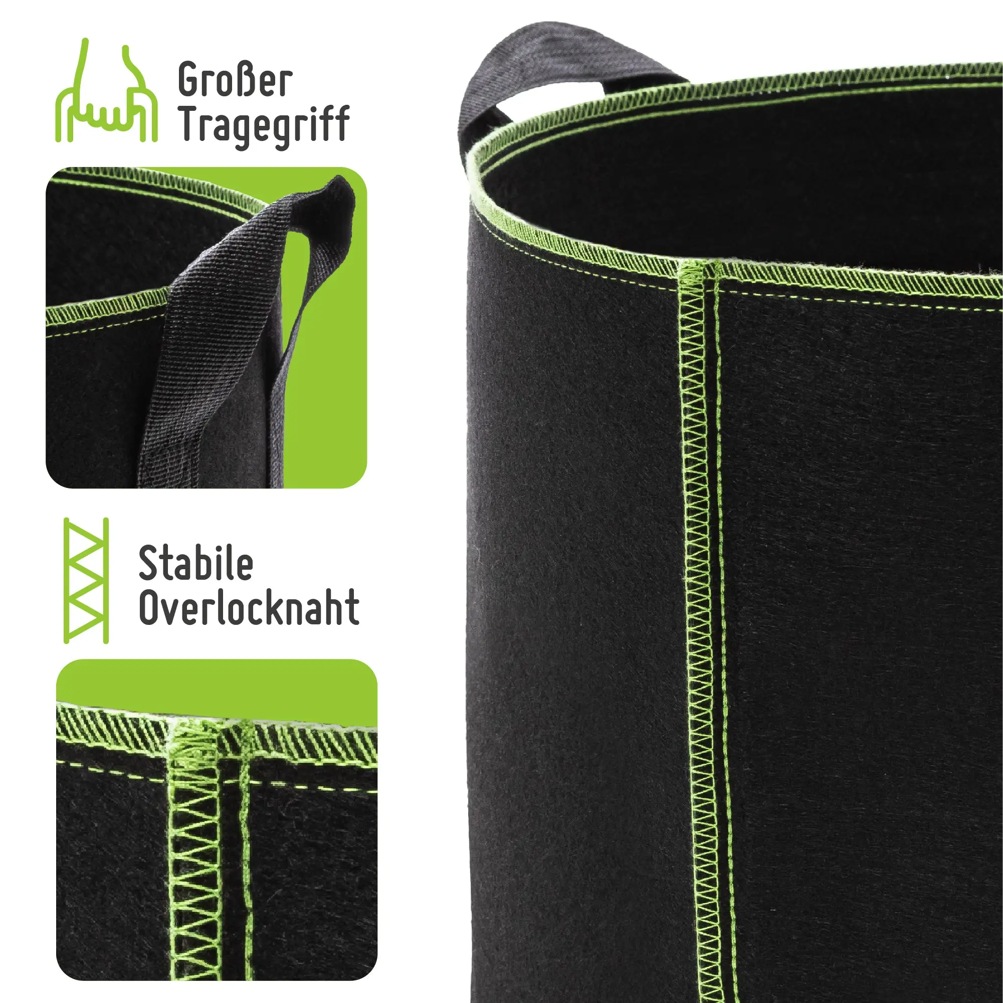 Pflanzsack aus Vliesstoff inkl. Pflanzenschilder - Image 5