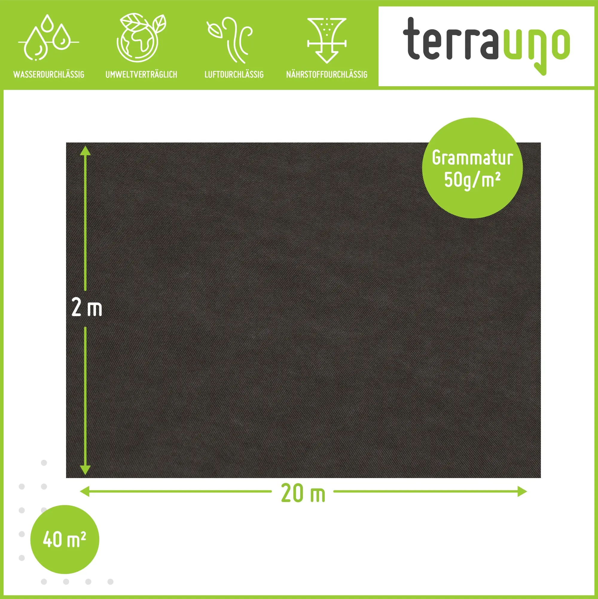 Unkrautvlies - 150 g/m² - Image 12